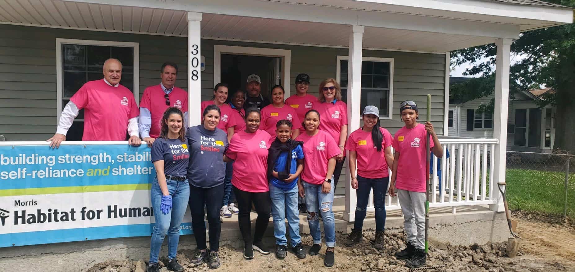 Women volunteers help Elie family move ‘build of first new home’ along in Old Bridge