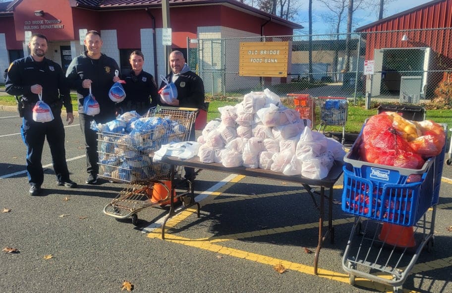 Old Bridge PBAs sponsor Thanksgiving baskets for more than 150 families in need; next up is Cops for Kids