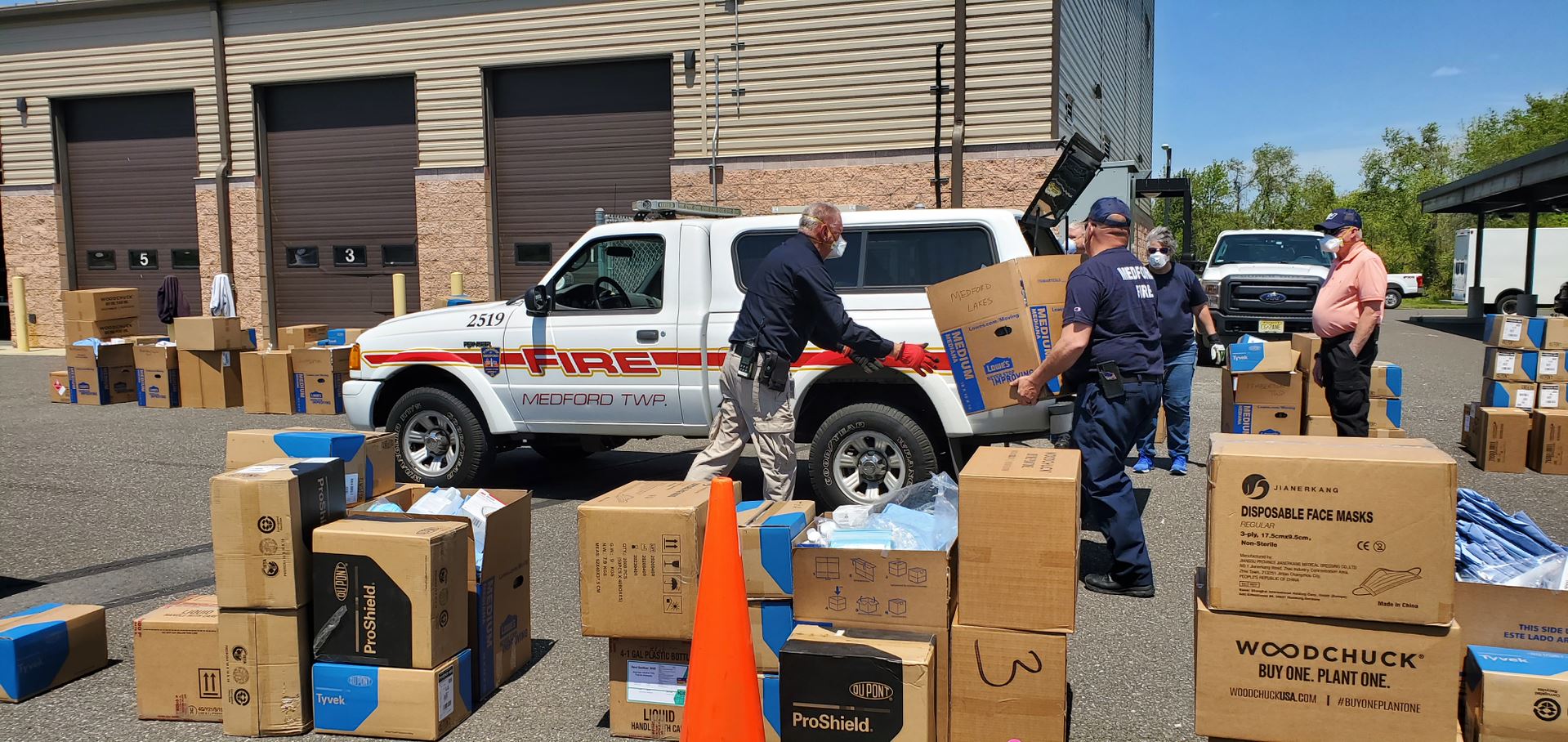 Burlington County distributes 1.8 million items of PPE