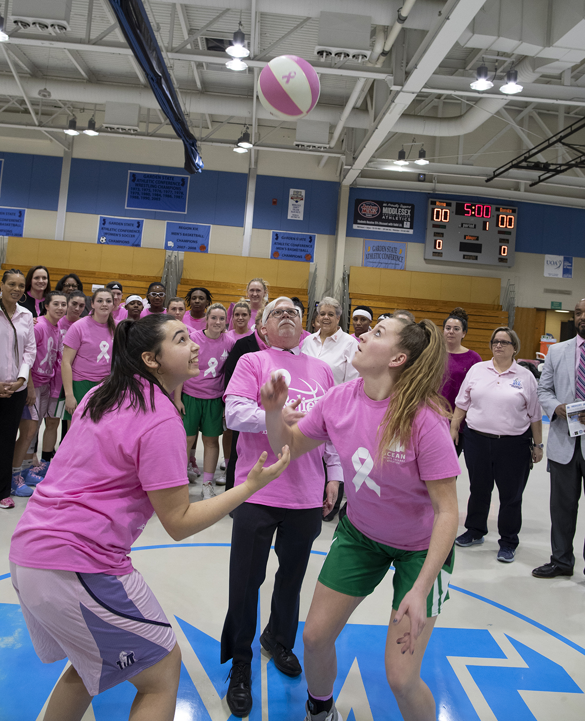 Middlesex County College’s Pink Night scores big win for cancer awareness