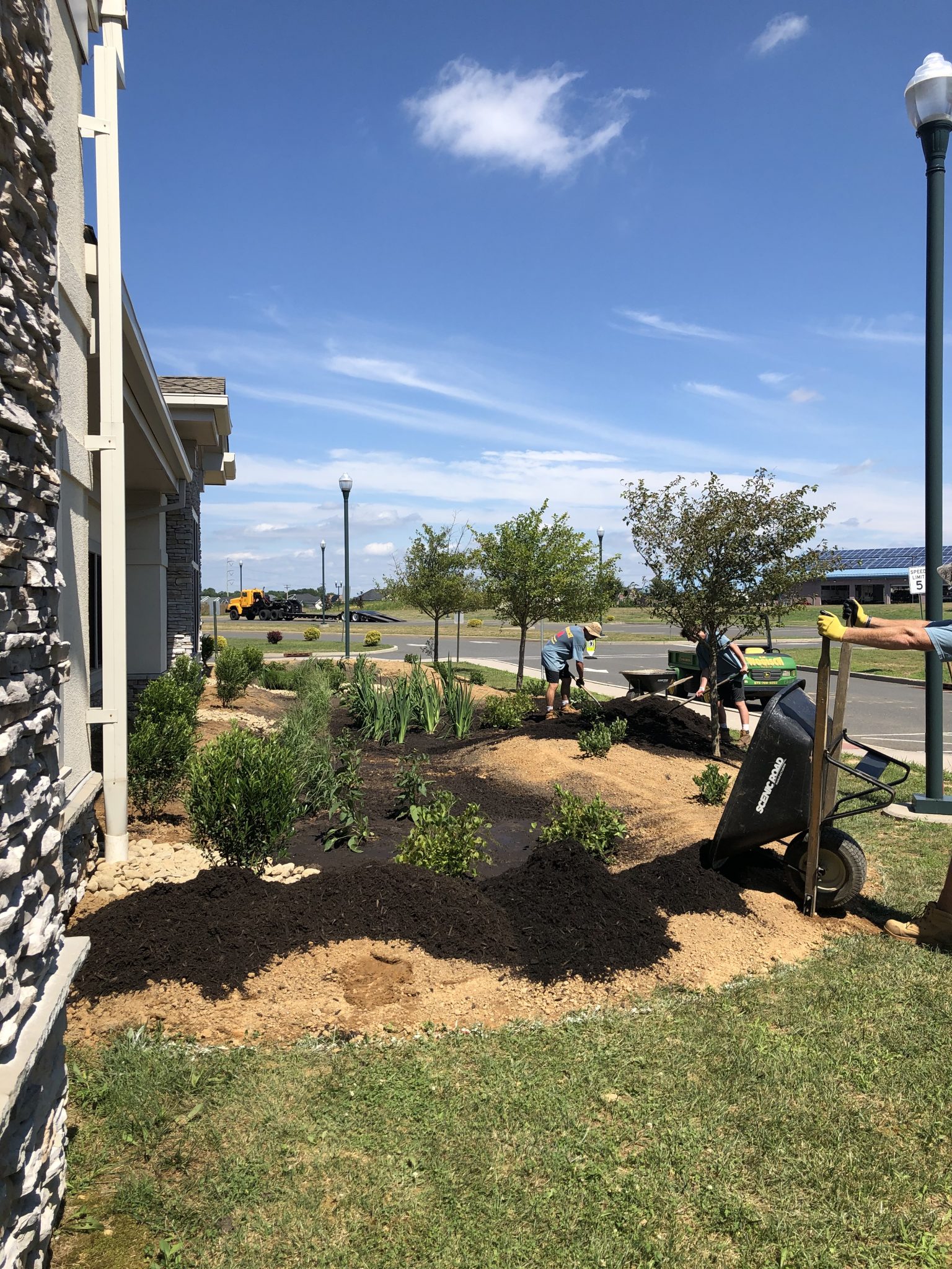 Monroe partners with Rutgers Cooperative Extension to participate in rain garden program