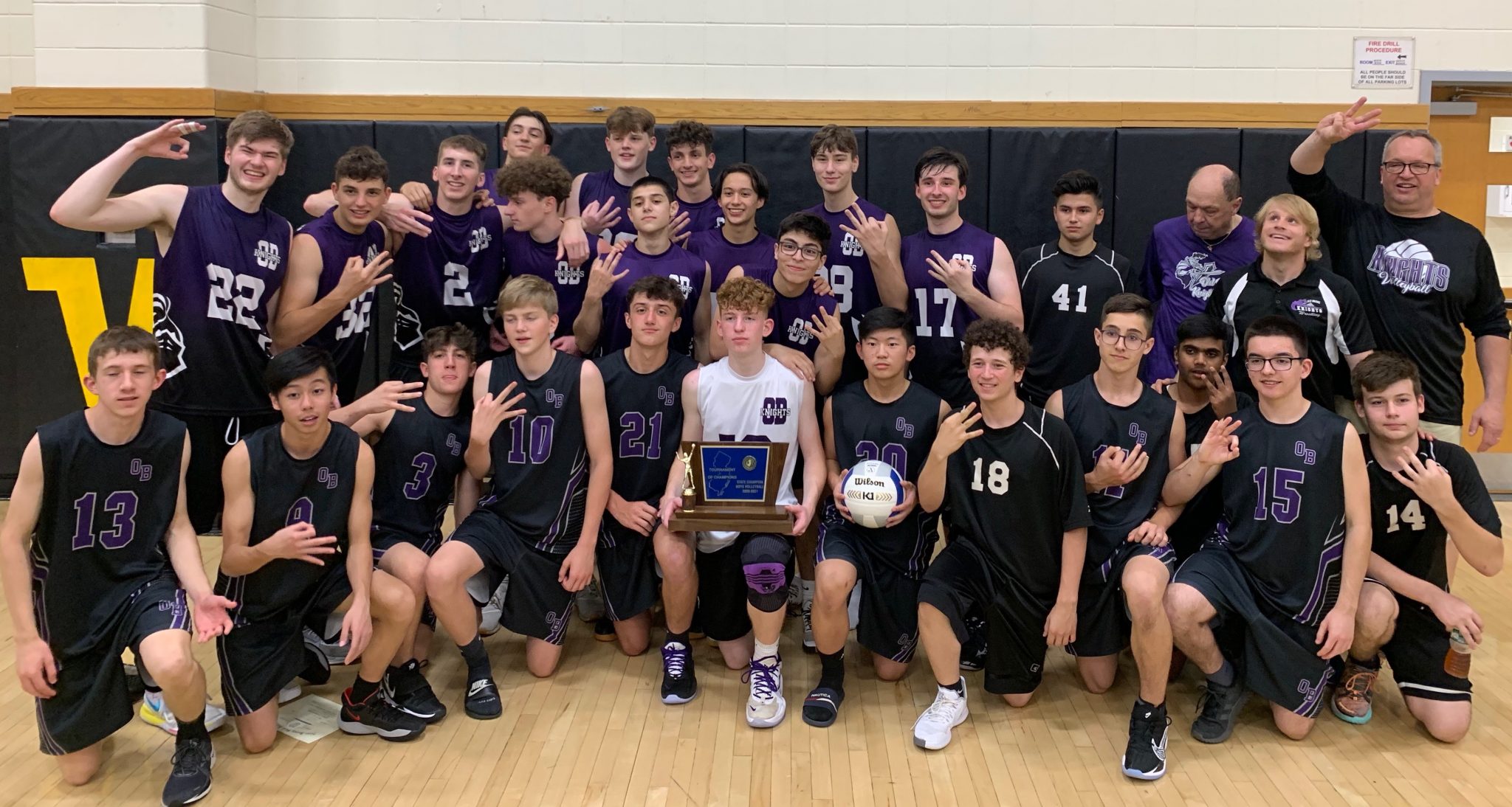 Old Bridge boys volleyball squad brings home third state championship in 2021 campaign