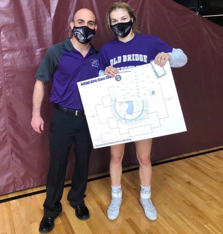 Old Bridge wrestler captures second girls state wrestling title