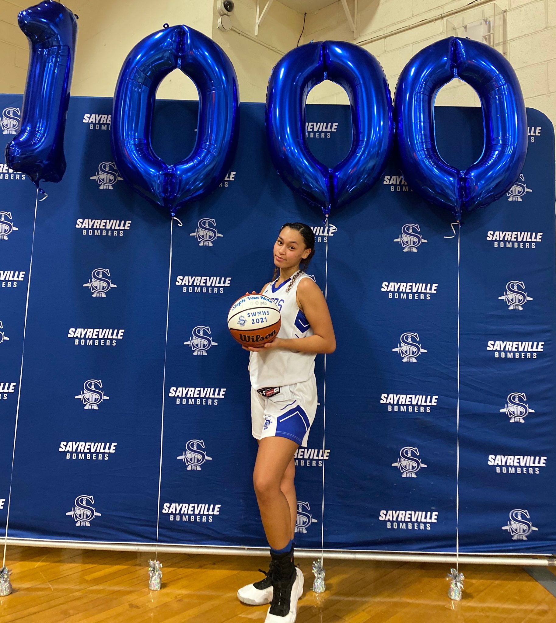 Sayreville’s girls hoopster Van Note surpasses 1,000-point milestone