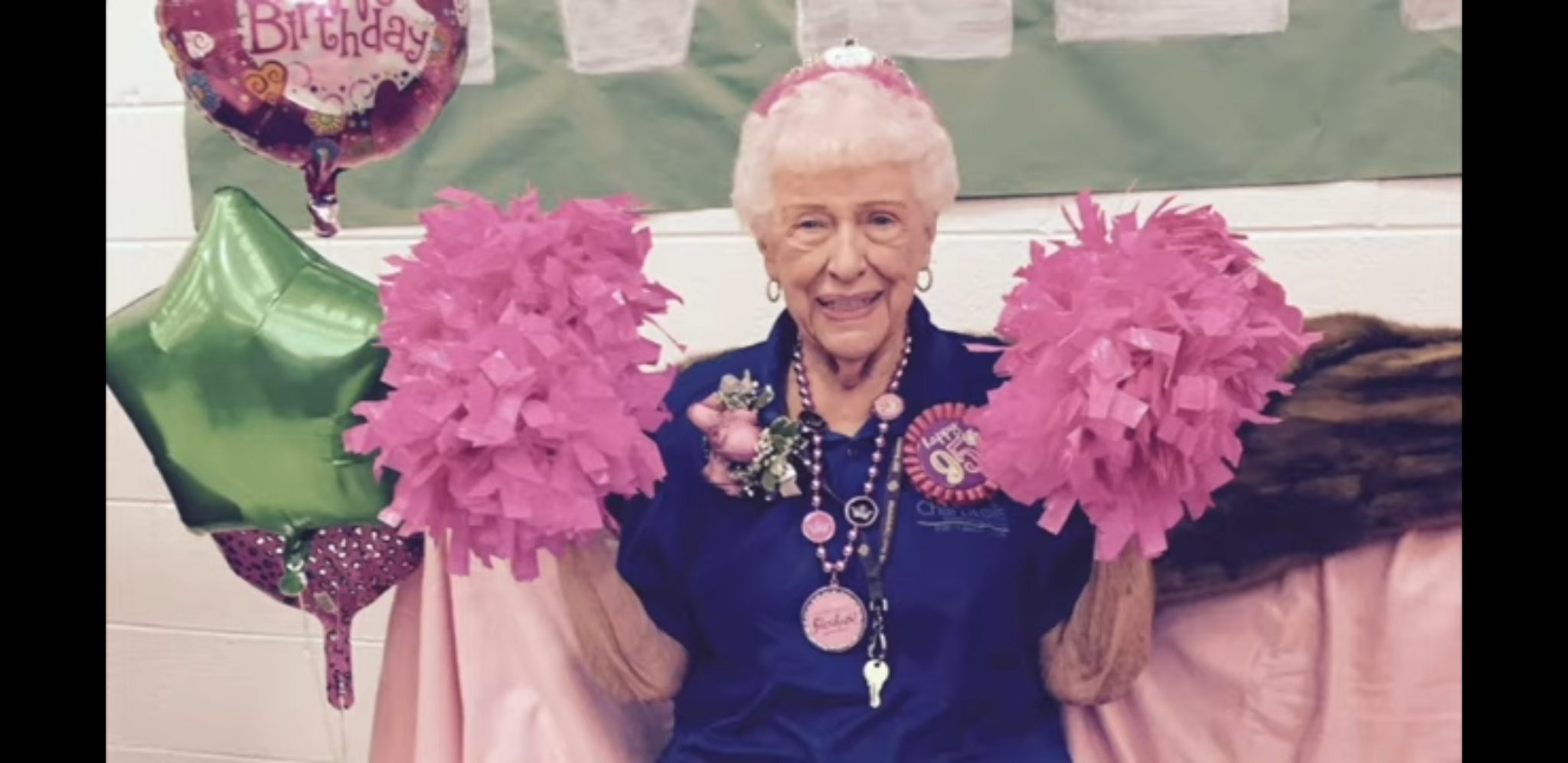 John P. Stevens High School community celebrates long-time cafeteria worker who turned 100 years young