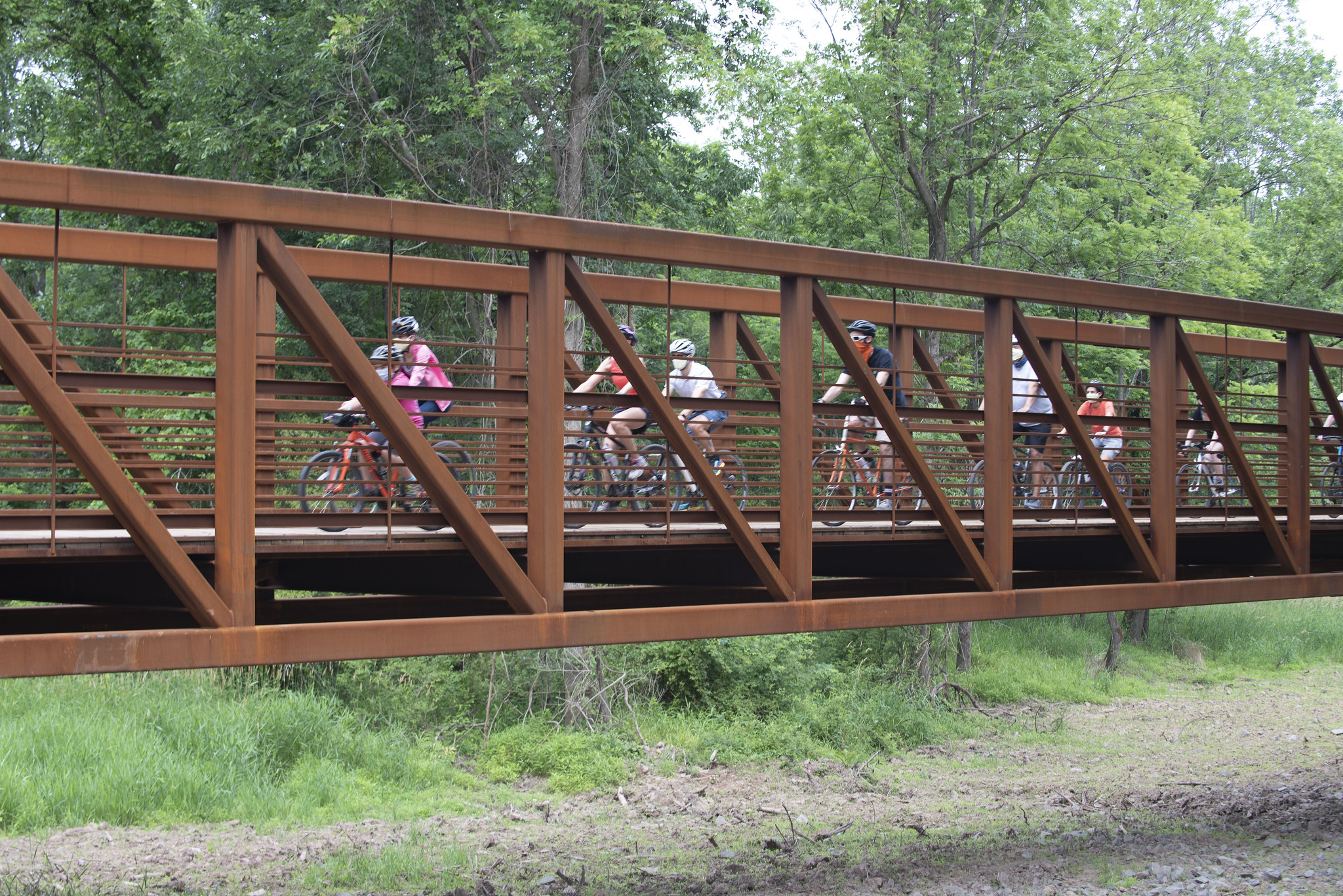 Community celebrates virtual opening of Stony Brook Pedestrian Bridge