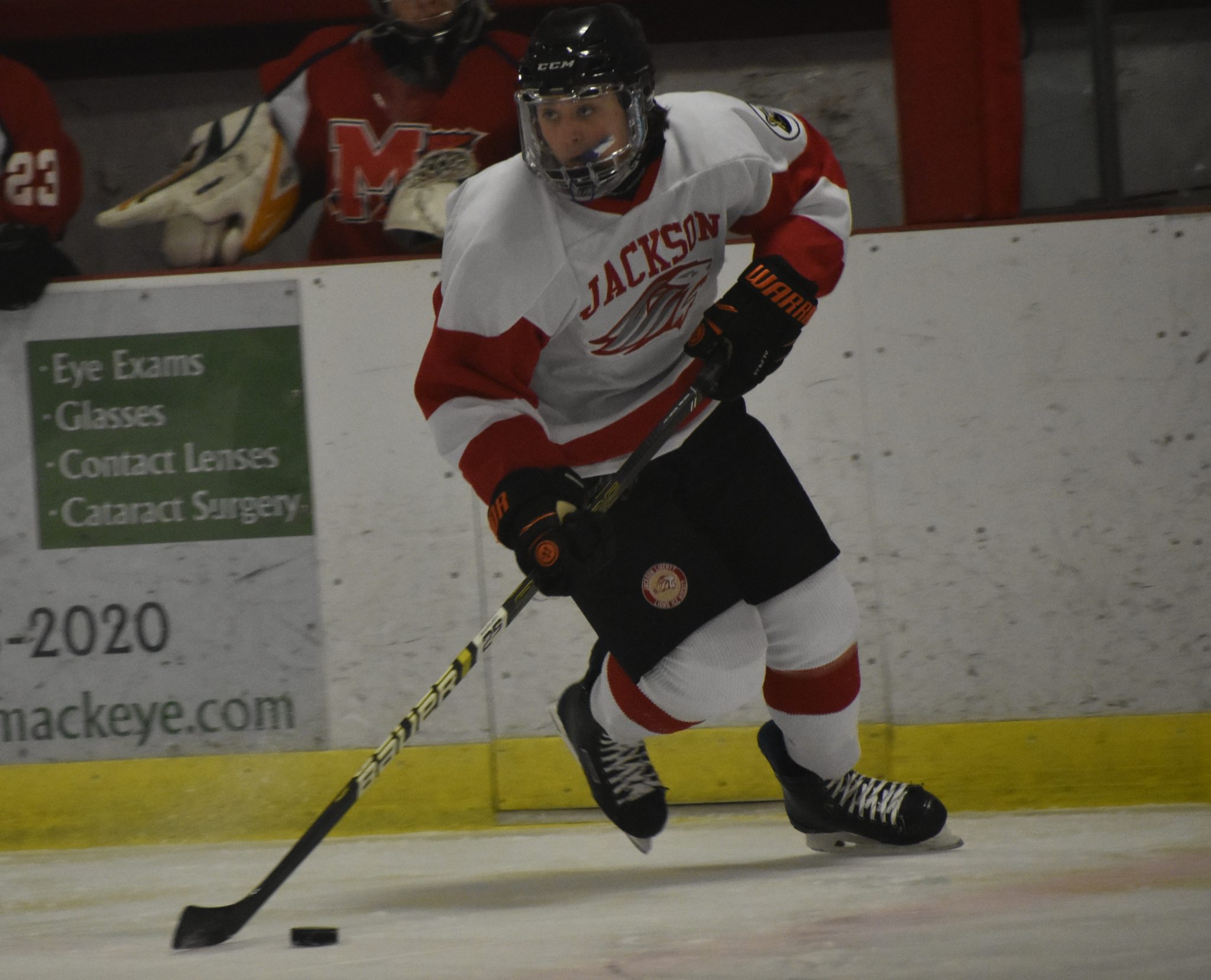 Jackson Liberty pushes by Manalapan for first hockey victory of the season