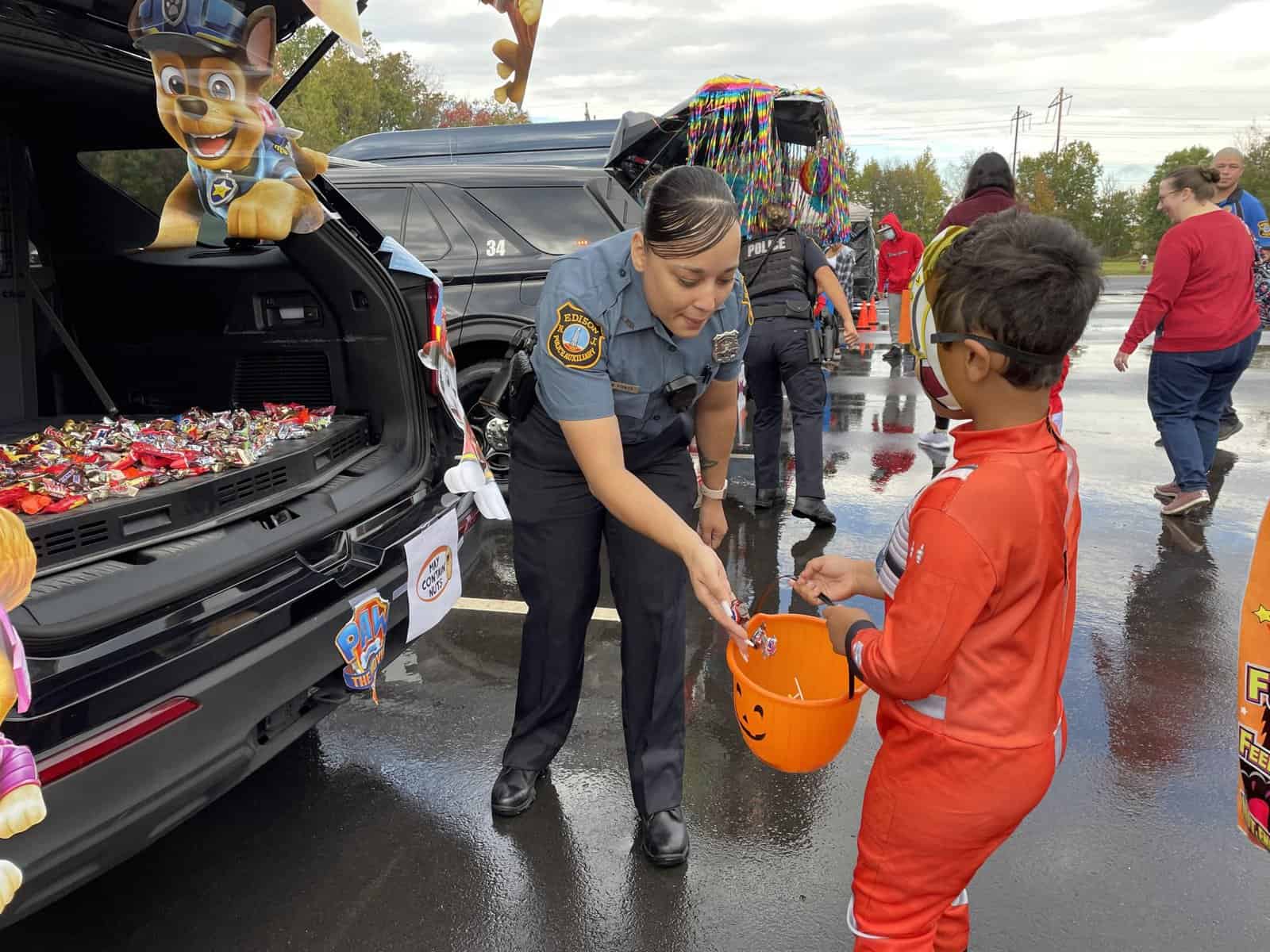 Trunk-or-Treat at Lake Papaianni Park held in honor of National First Responders Day