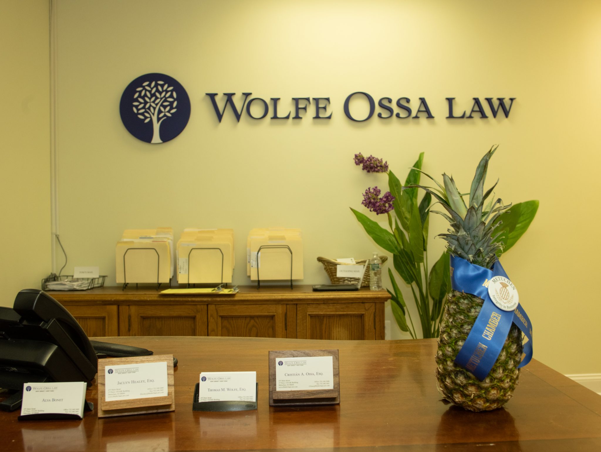 Wolfe Ossa Law moves to Downtown Metuchen