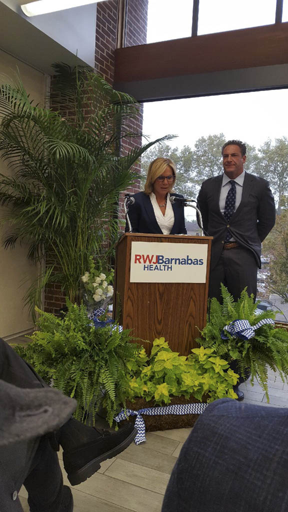 Recovery room dedicated at Monmouth Medical Center