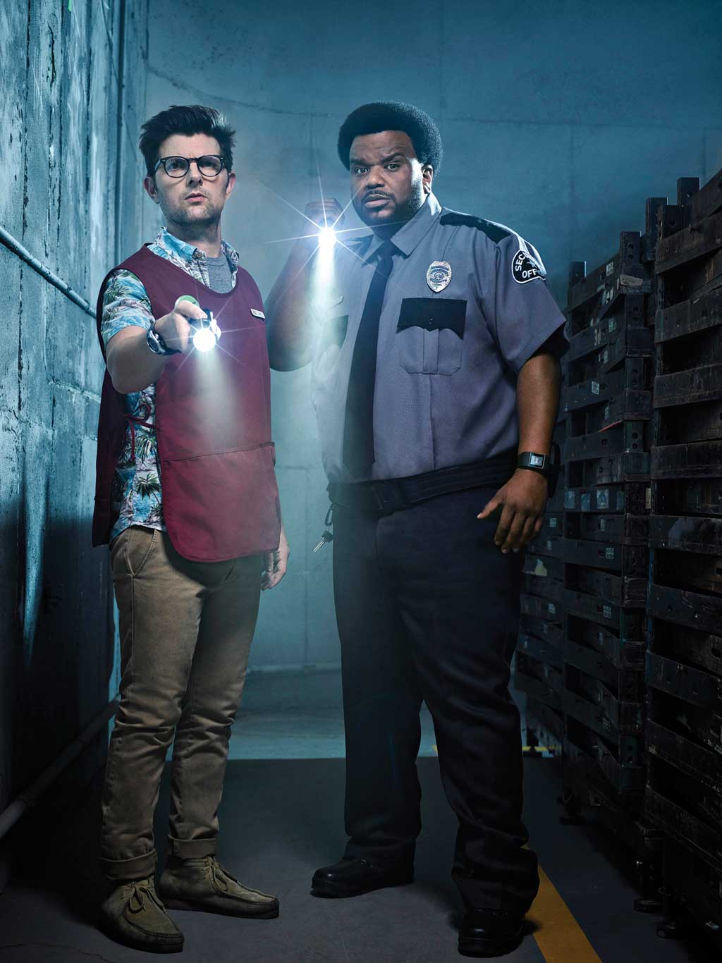 Craig Robinson and Adam Scott in the supernatural laugher “Ghosted”