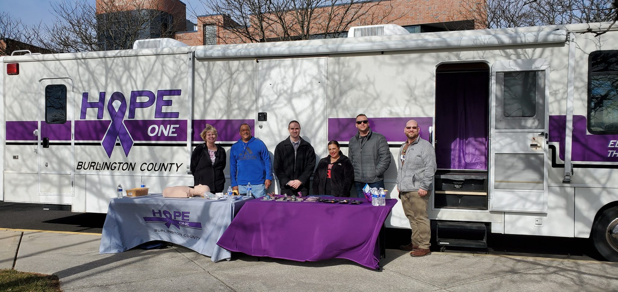 Burlington County receives large supply of naloxone overdose antidote for Hope One Program