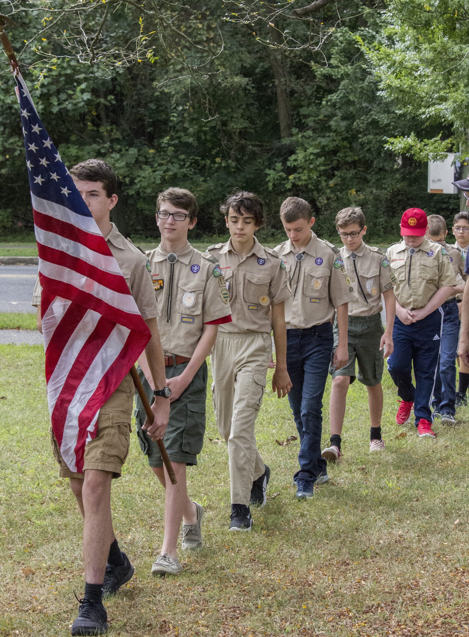 Bordentown Township community honors nation’s colors with special event