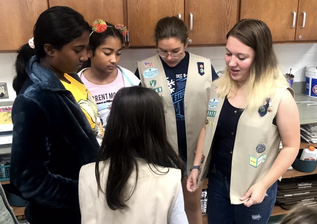 Bordentown girl scout aims to spark creativity and communication for Gold Award project