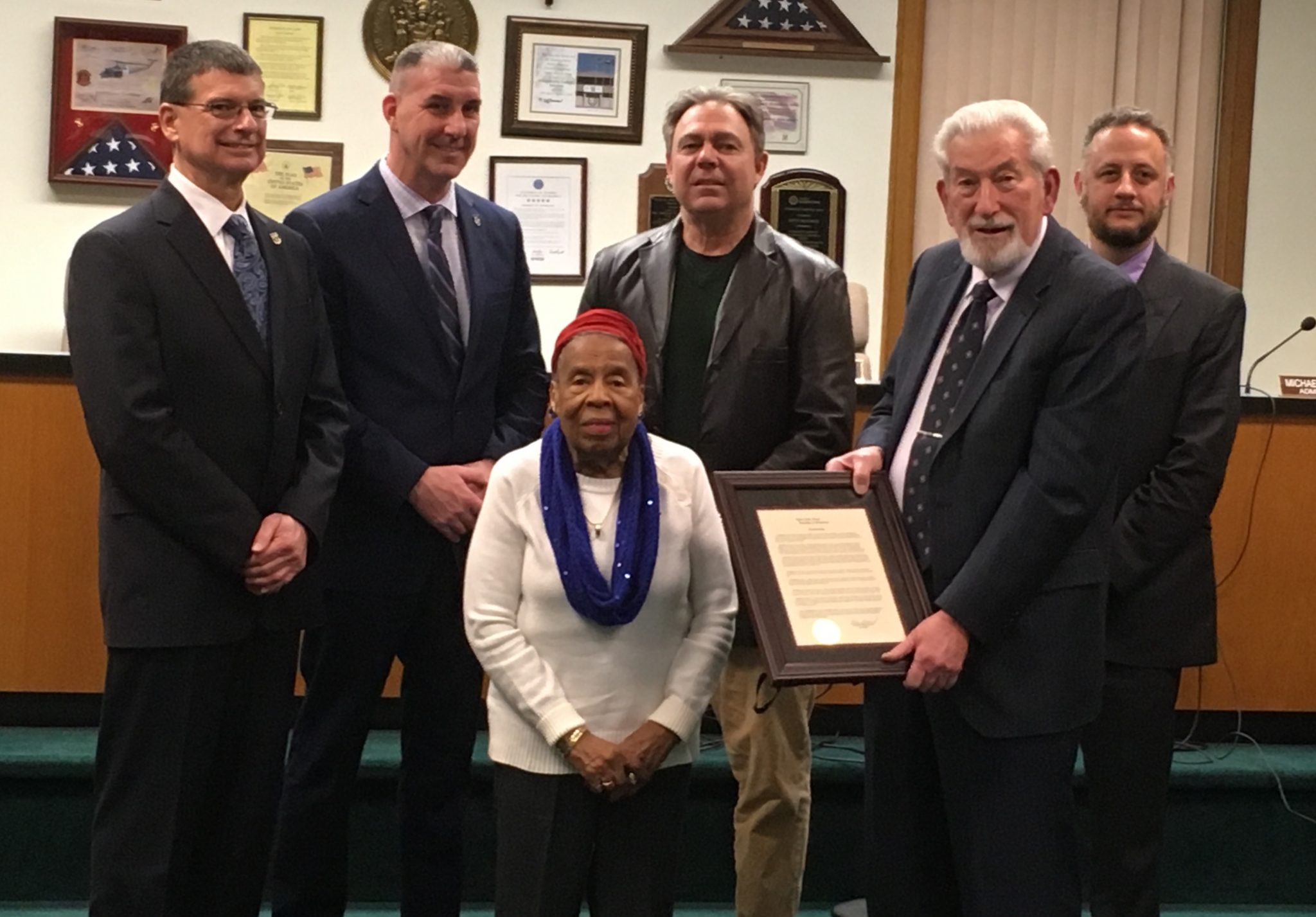 Bordentown Township honors resident for years of service to community