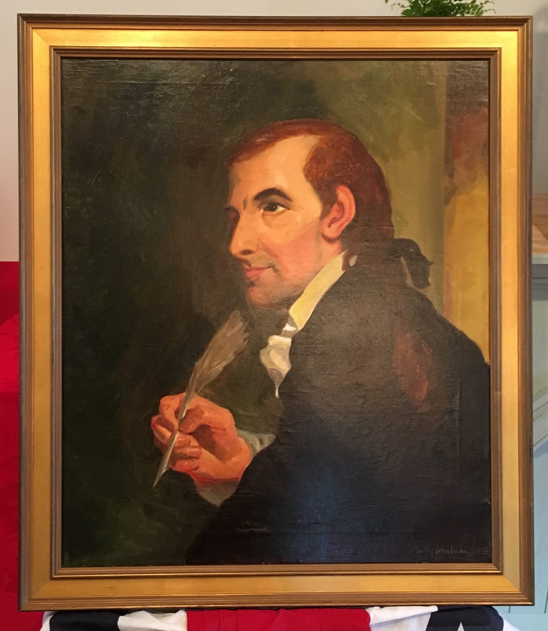 Bordentown Historical Society has famed painting successfully restored