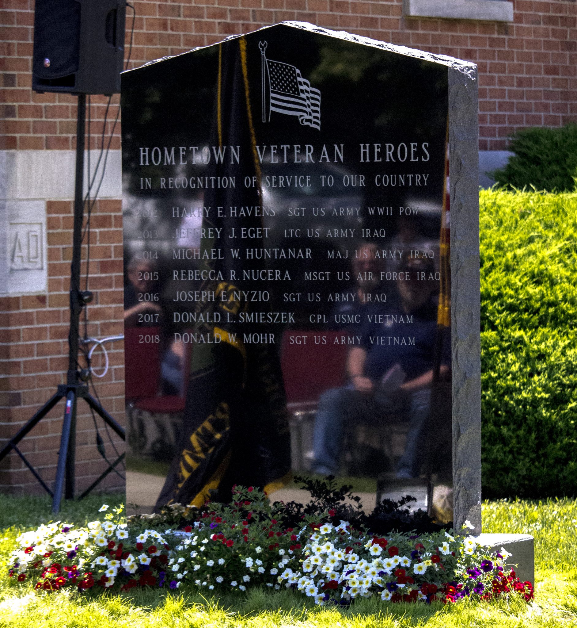 Bordentown Township unveils new monument for local veterans at Memorial Day services