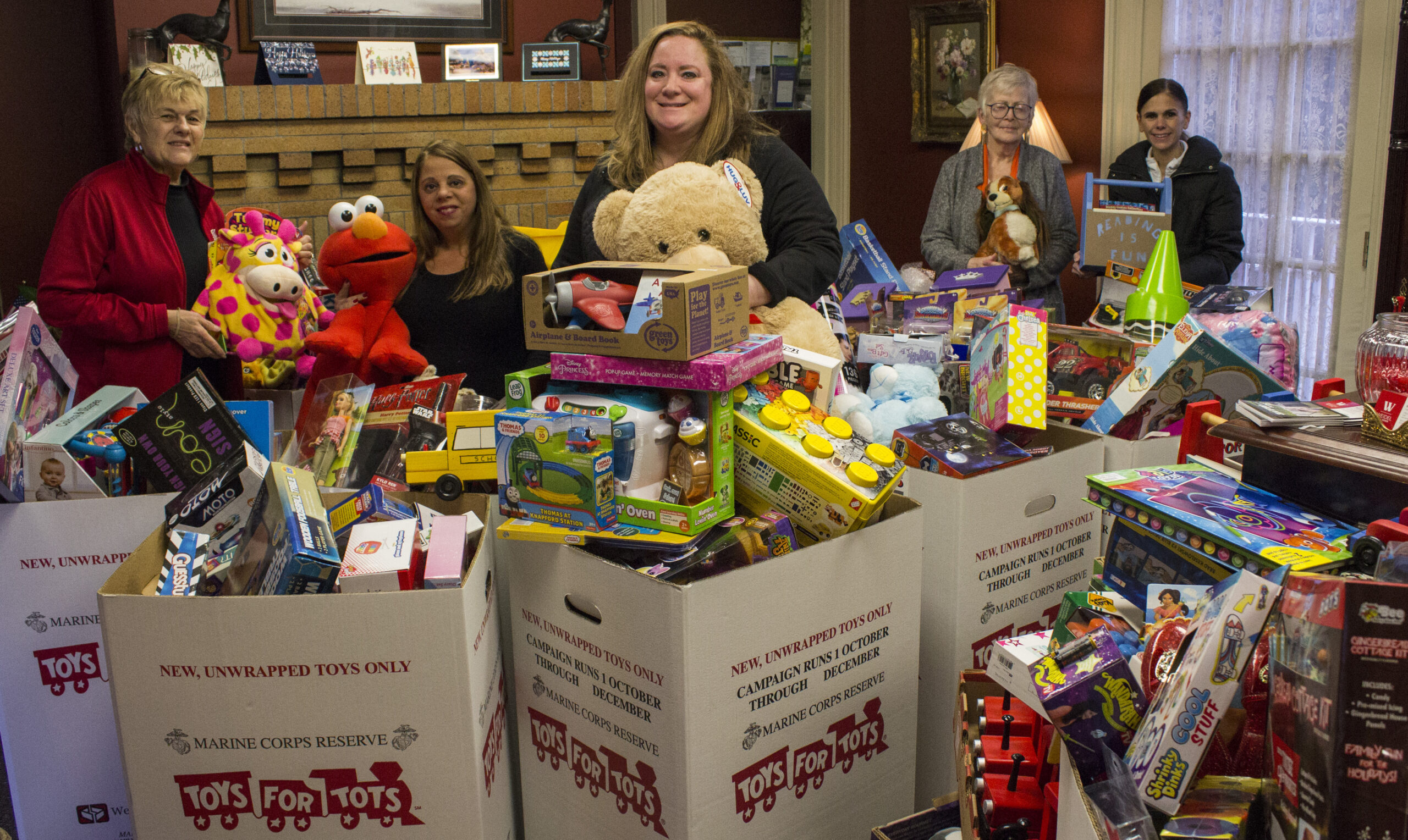 Bordentown real estate location receives surplus of toy donations