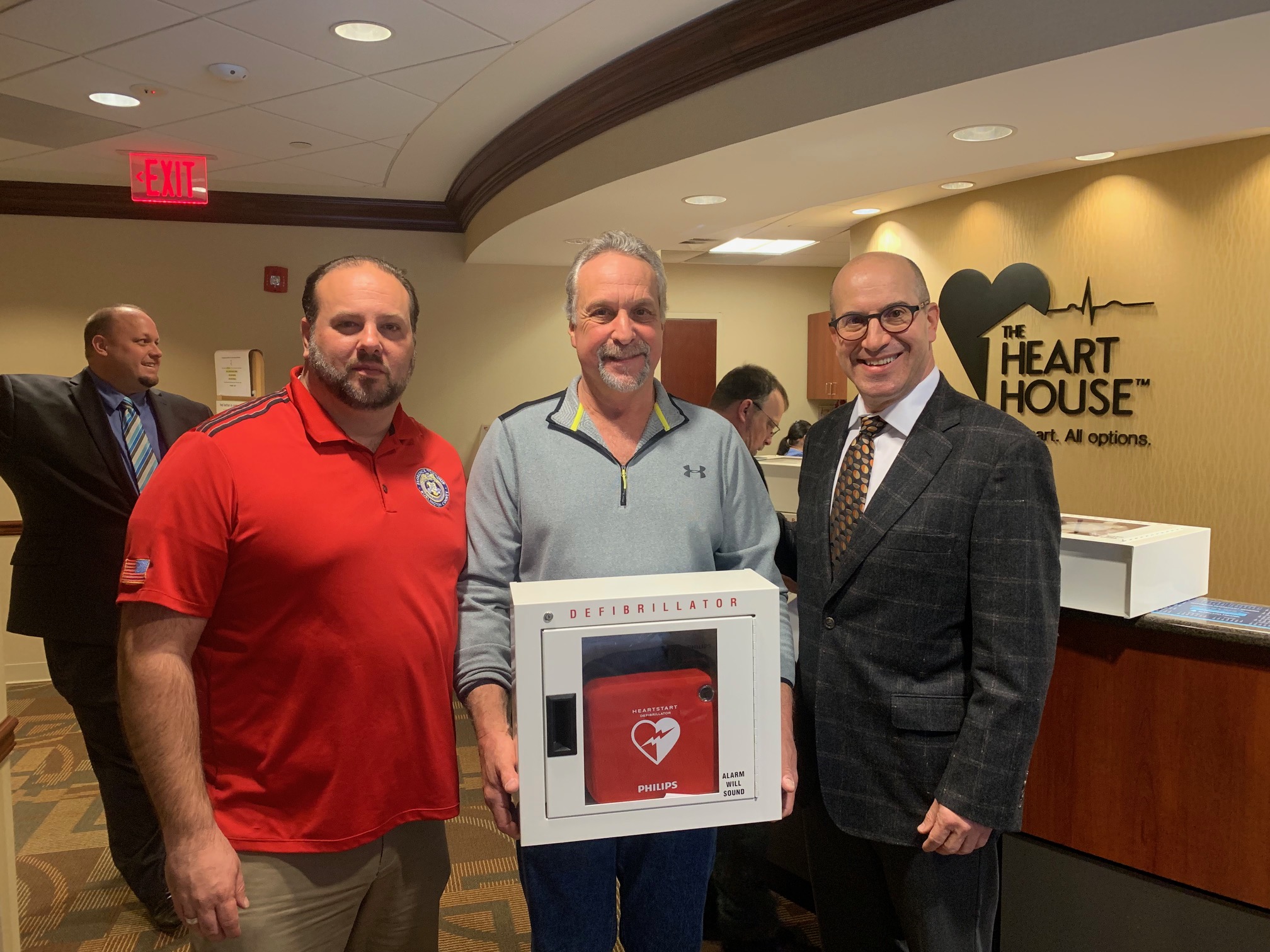 Florence Township receives defibrillator devices aimed to benefit patrons