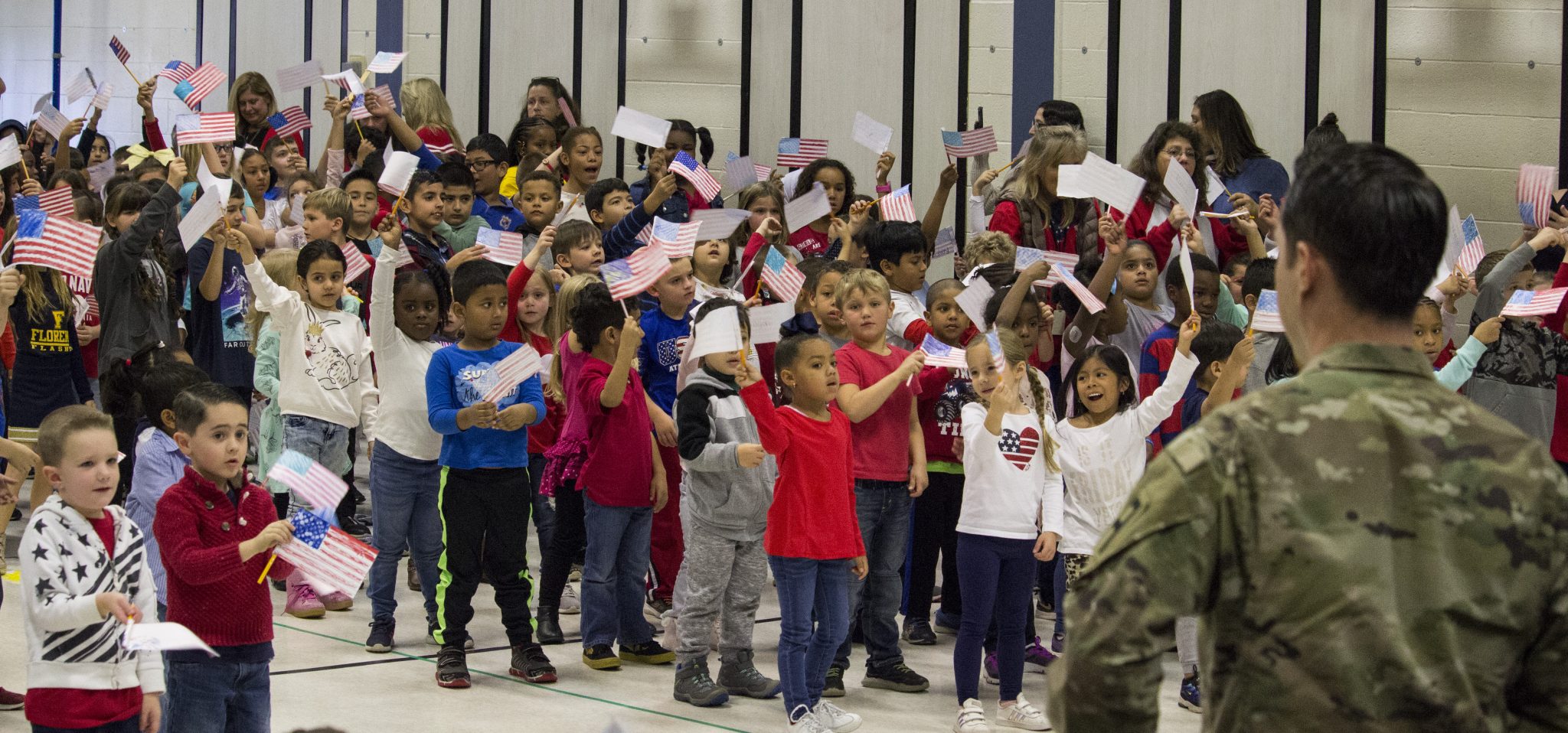 PHOTOS: Roebling Elementary School honors local veterans