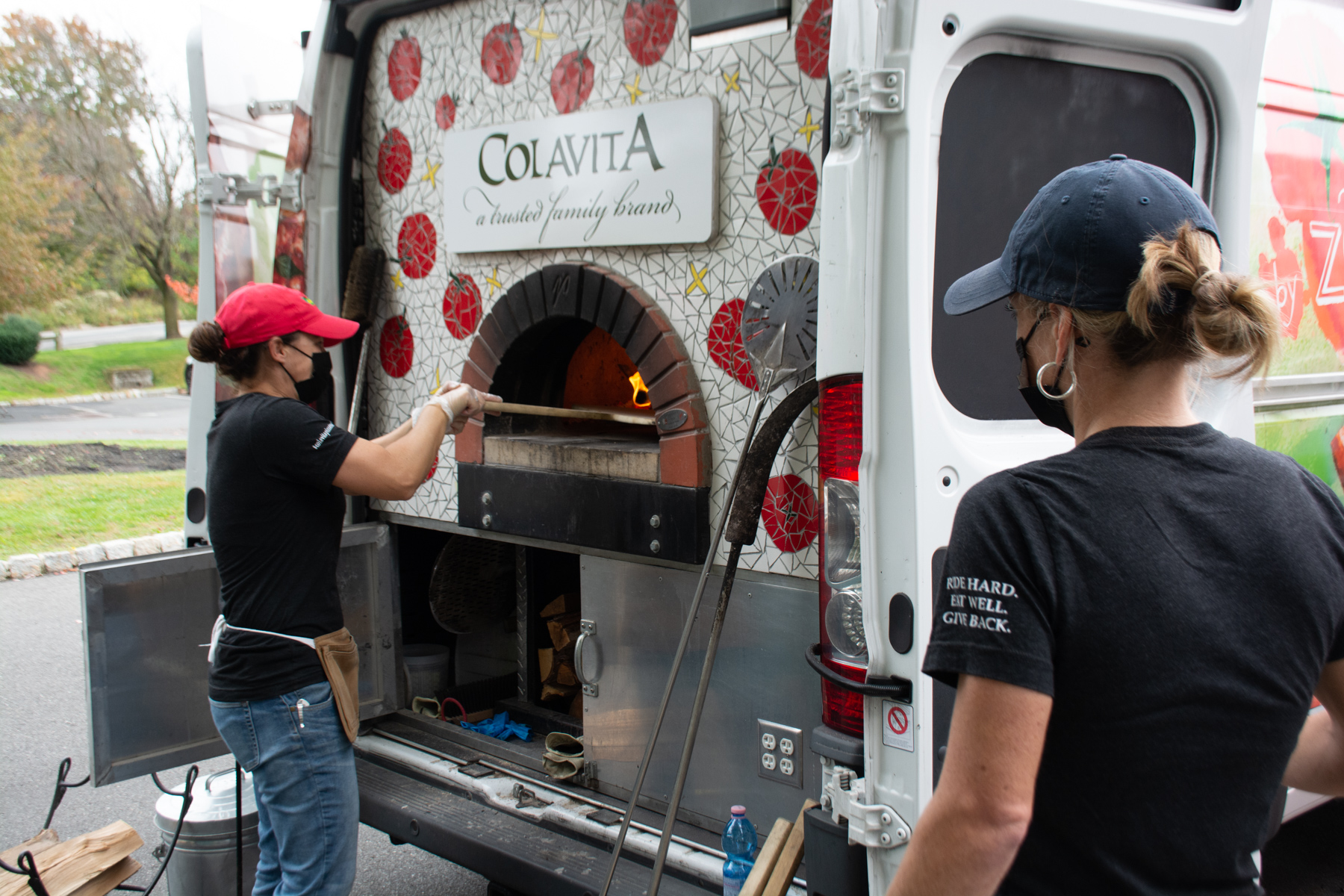 Colavita fires up pizza truck to thank first responders during pandemic