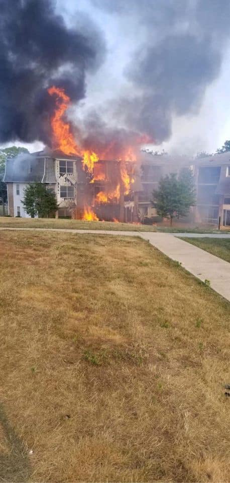 Three-alarm fire displaces residents at Parsonage Hill Village apartment complex in Edison