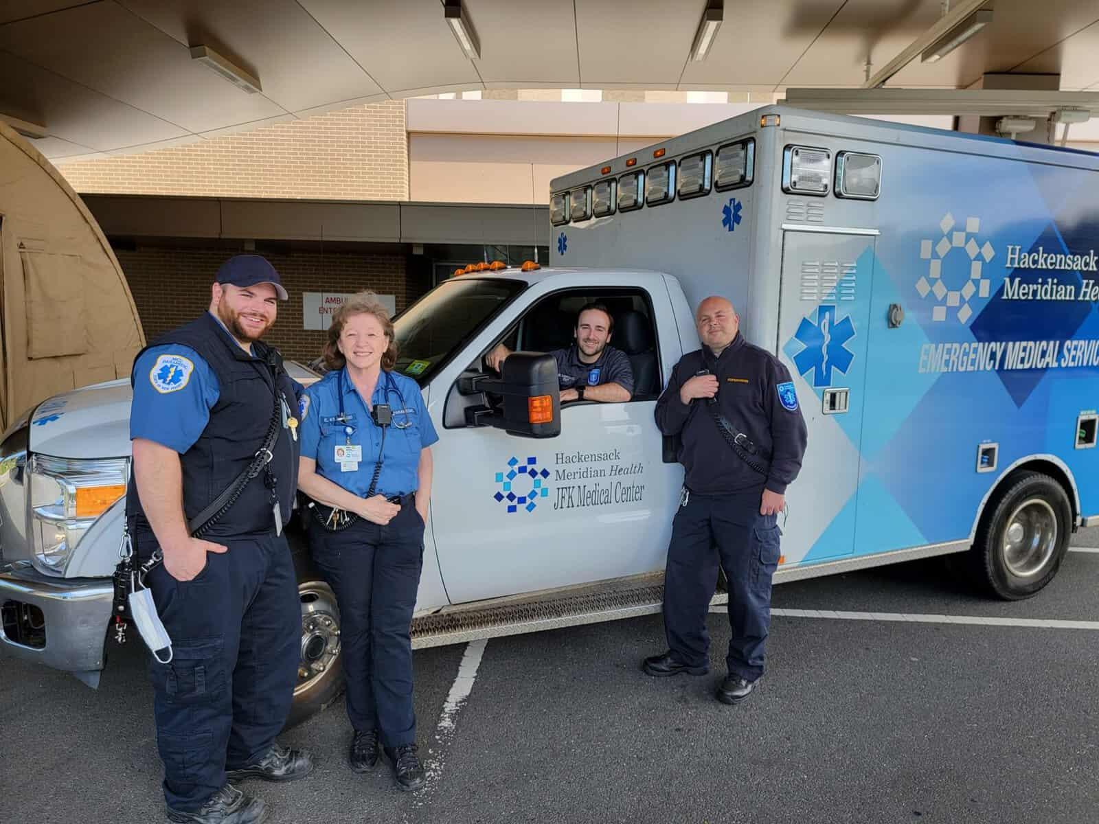 JFK EMT receives lifesaving care due to stroke caused by COVID