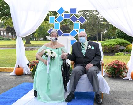 JFK Hartwyck long-term care facility facilitates wedding for two residents