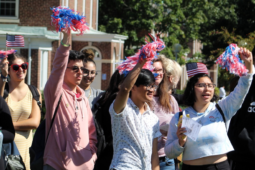 Students, leaders attend rally at Middlesex County College to promote 2020 census, election