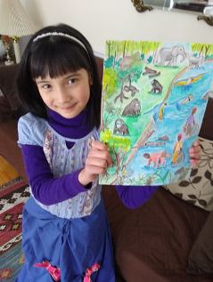 Edison child named finalist in World Wildlife Day International Youth Art Contest