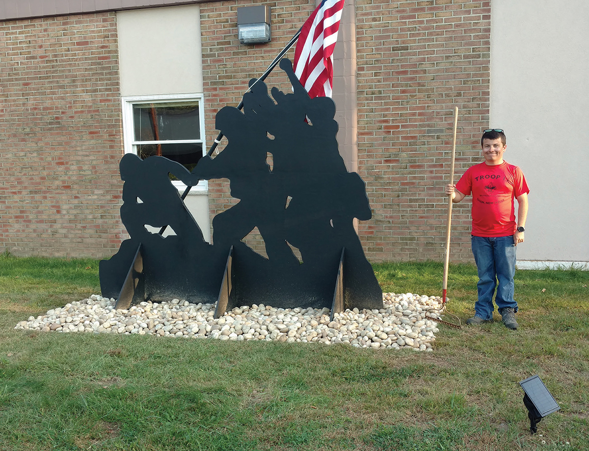 Three newest Eagle Scouts complete beautification projects in Edison