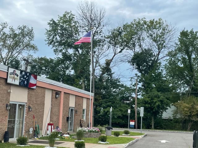 Girl Scout works toward Eagle rank by beautifying Edison VFW