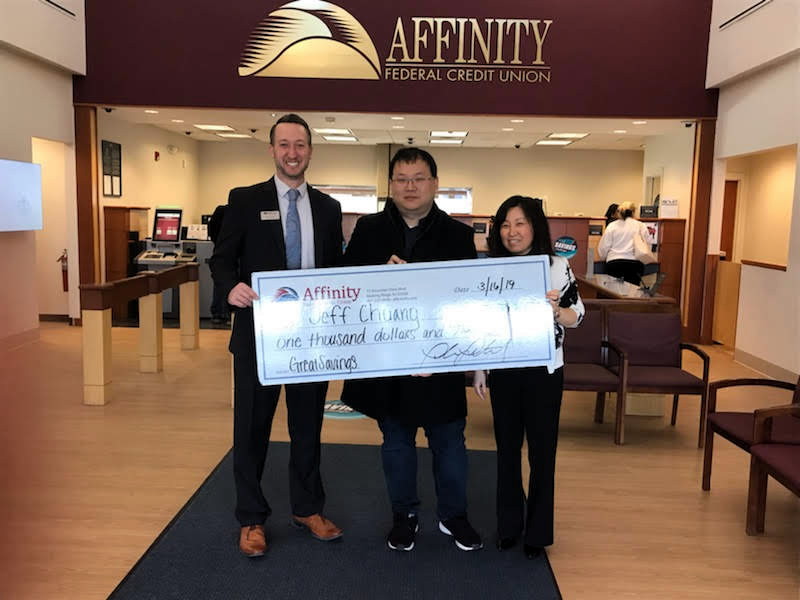 PHOTO COURTESY OF AFFINITY FEDERAL CREDIT UNION