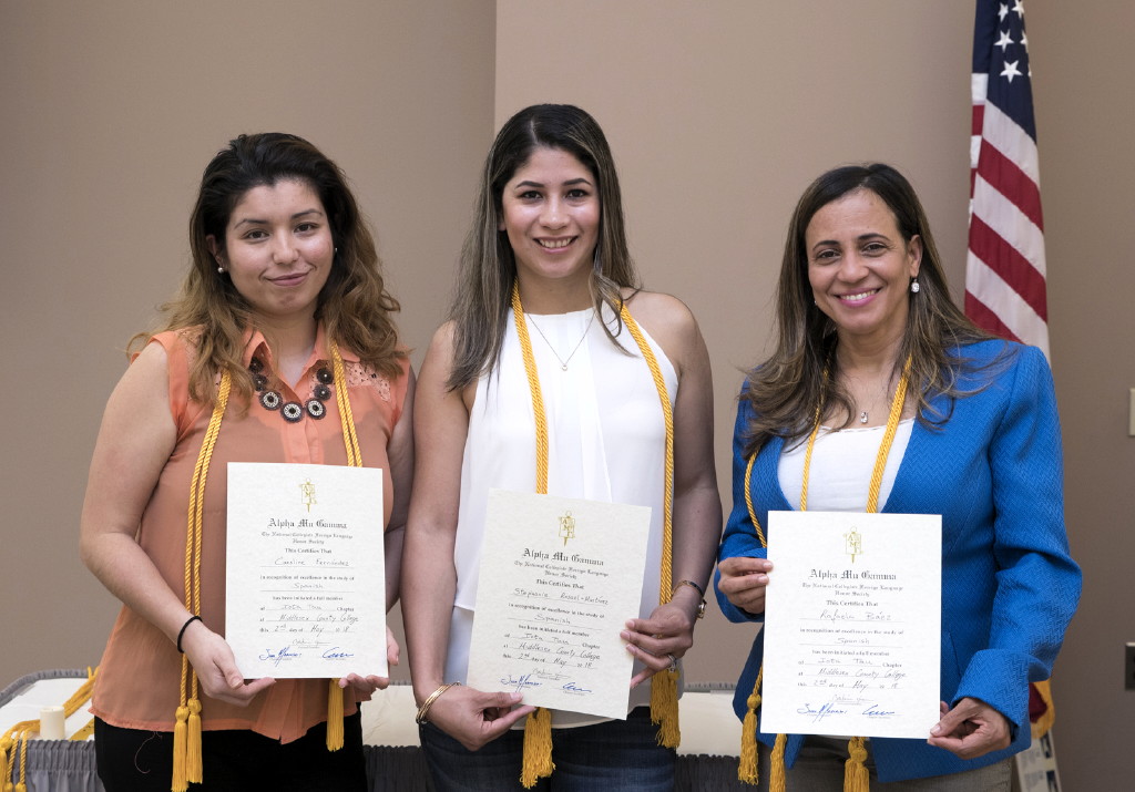 Edison residents named to foreign language honor society at Middlesex County College