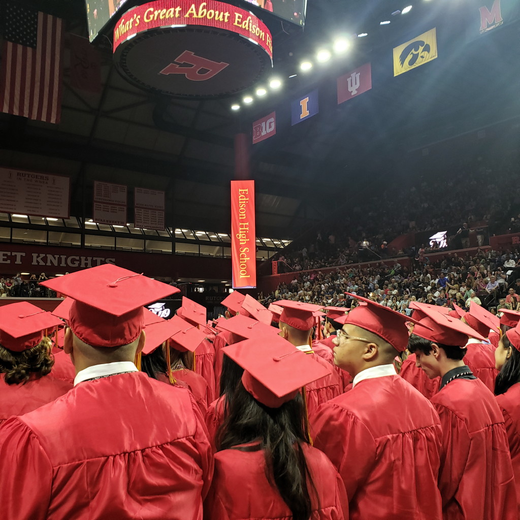 Edison High School valedictorian implores peers to ‘have fun’ as they enter next chapter in their lives