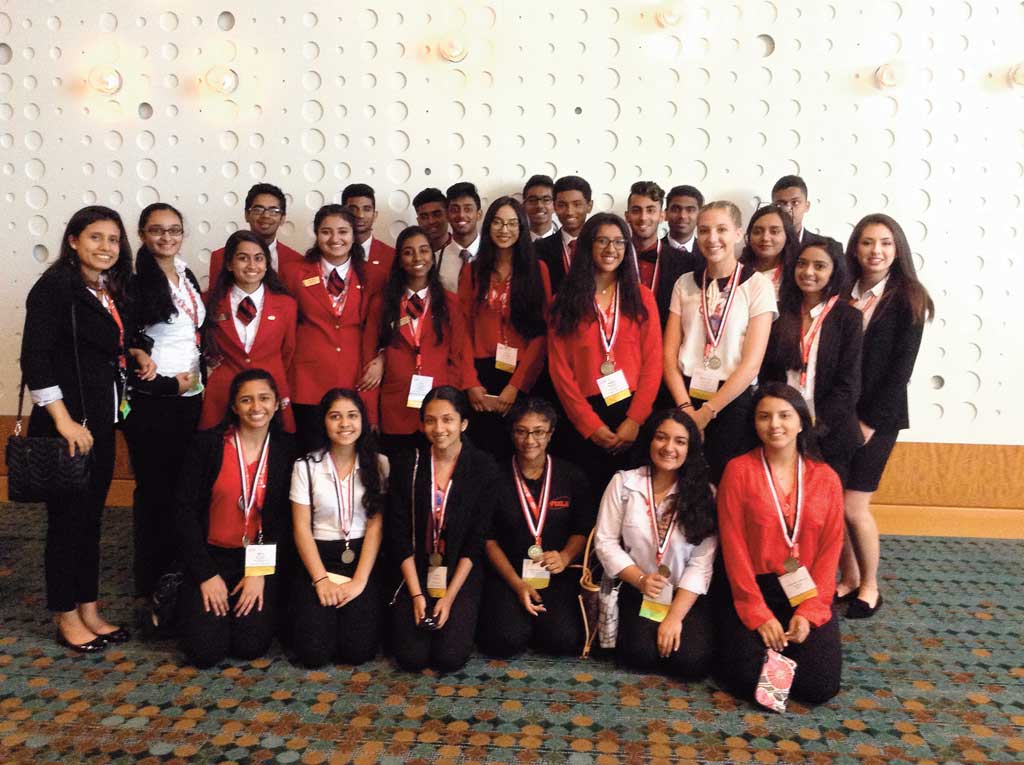 Edison, John P. Stevens High Schools represented at national leadership conference