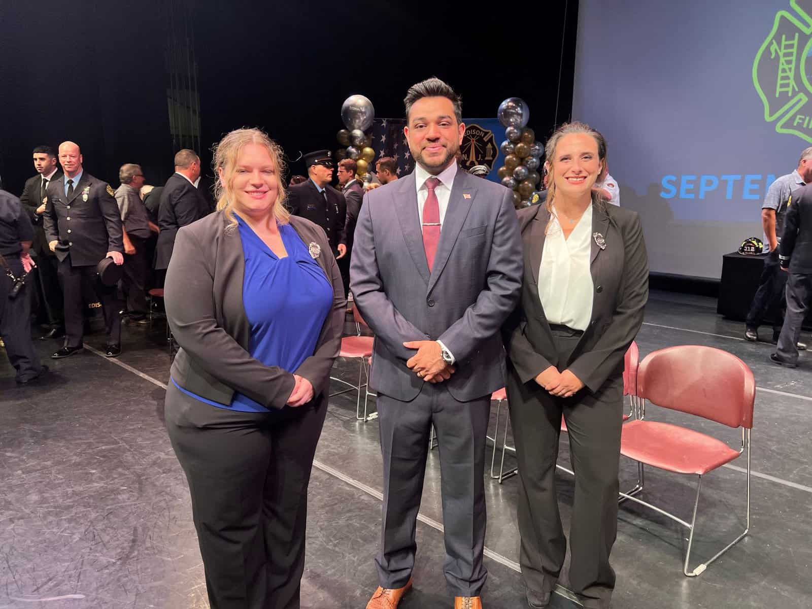 Edison hires its first two female firefighters