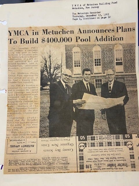 ARCHIVAL IMAGES PROVIDED BY METUCHEN YMCA