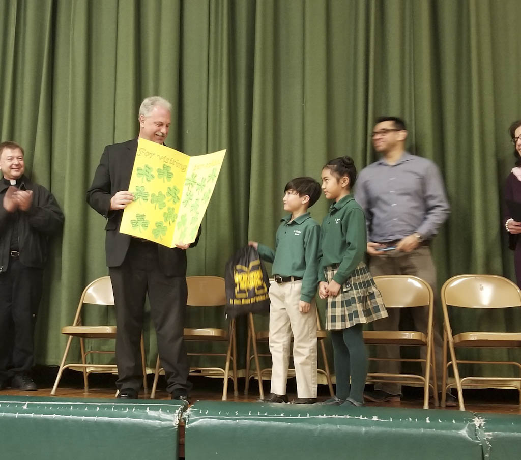 St. Matthew’s School celebrates students, long-time teachers ahead of Catholic School Week