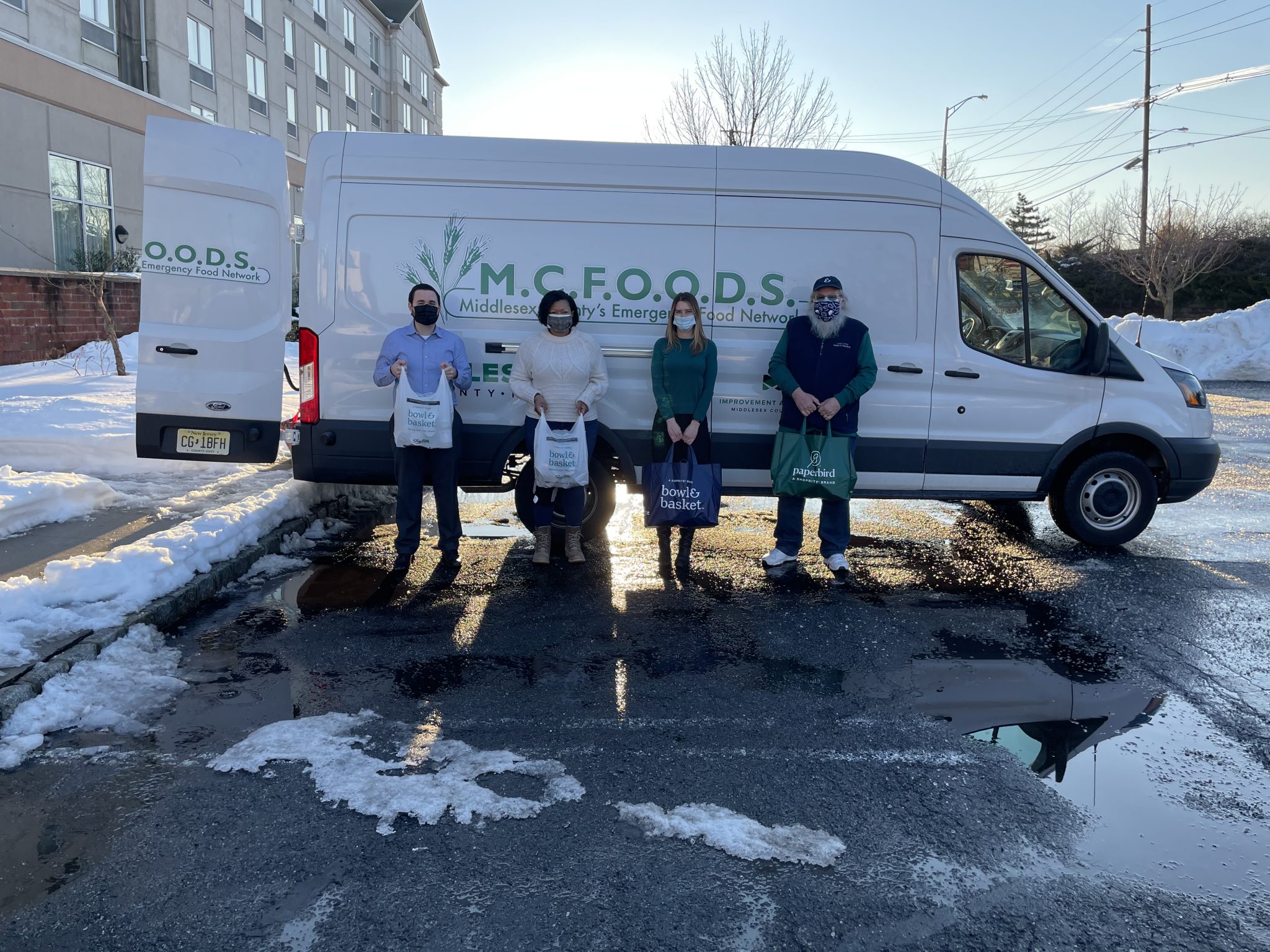 Wakefern Food Corp. donates six tons of food for Middlesex County distribution