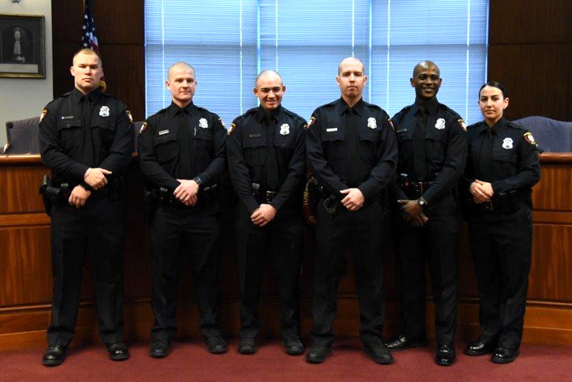 Six new officers join ranks of Woodbridge Police Department