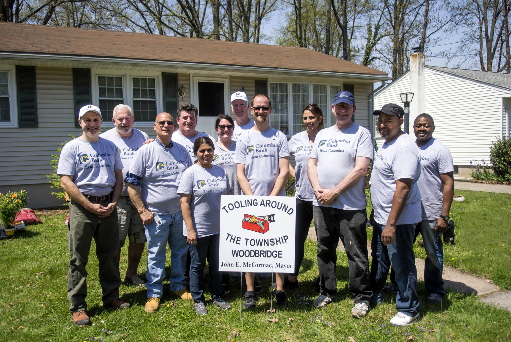 Team Columbia completes community project in Woodbridge