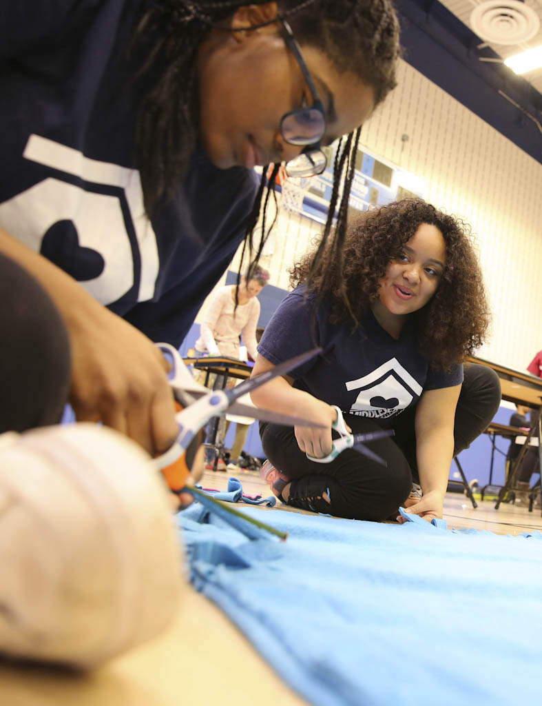 Fords volunteer makes blankets in honor of Dr. King