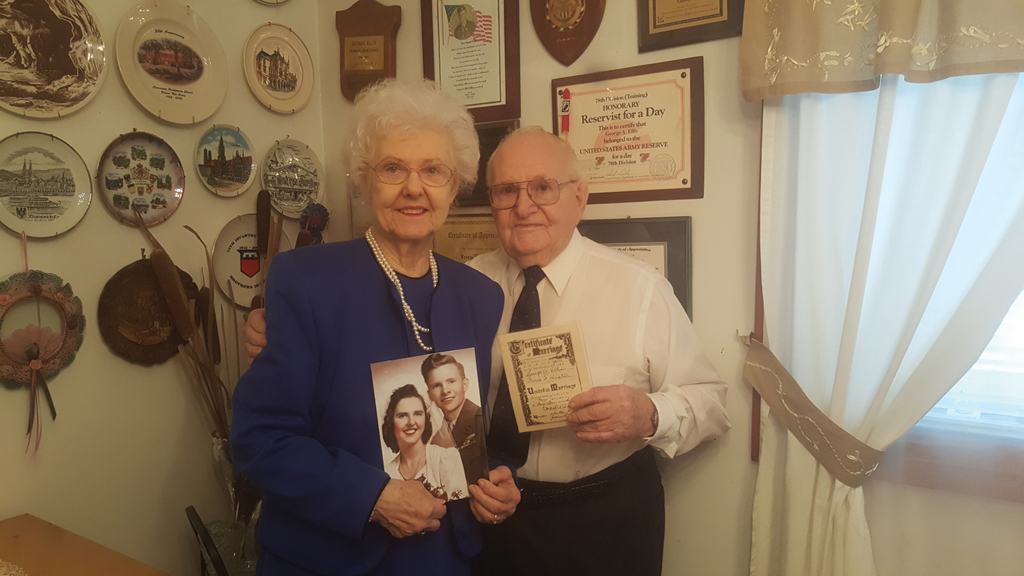 Edison couple celebrates 71 years of wedded bliss