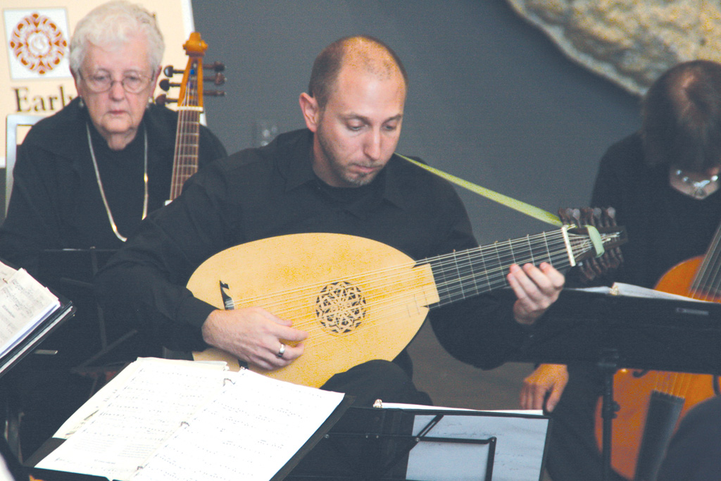 Mary Benton and John Orluk Lacombe of La Spirita, which will play music from the 15th-century court of Burgundy during the Early Music Festival.