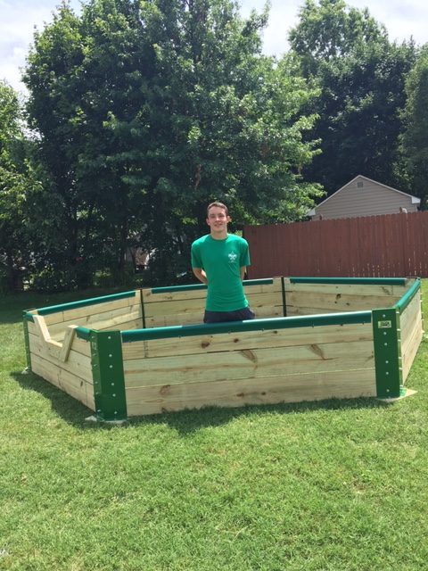 Eagle Scout builds playground equipment for church, learning center in Hightstown