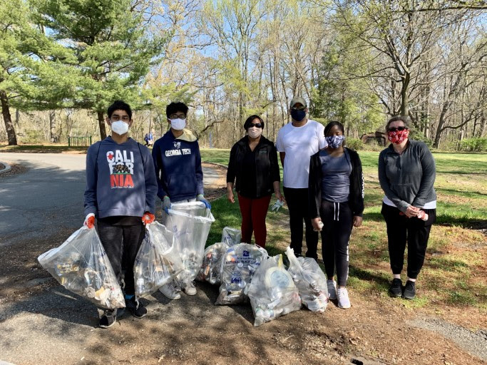 More than 700 pounds of trash removed from Etra Lake Park in East Windsor