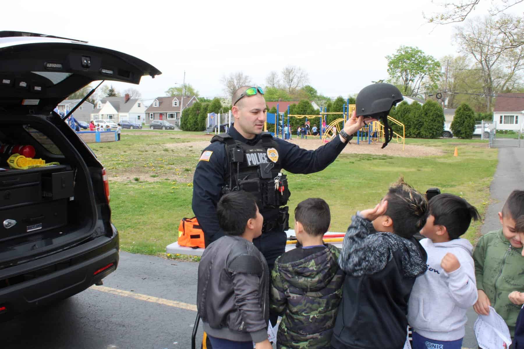 Hightstown first responders teach students about safety