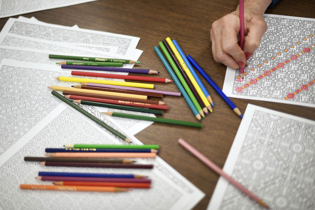 Coloring classes to be held at North Brunswick Library