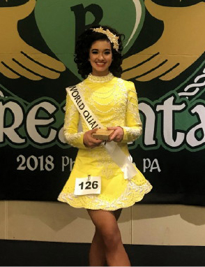 Area teenager will participate in world championships of Irish dance